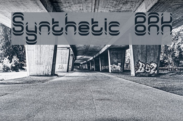 Synthetic BRK Font examples