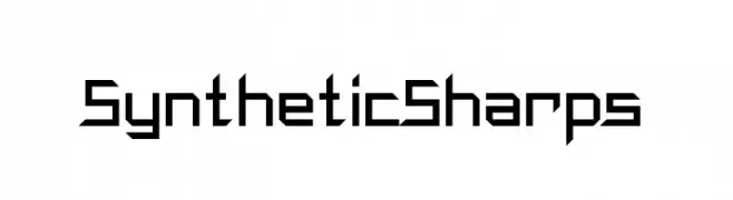Synthetic Sharps  Fuentes Gratis Descargar