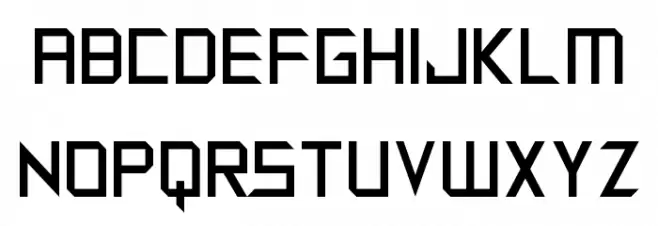 Synthetic Sharps Fuentes MAYÚSCULAS