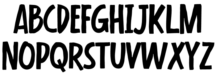 Synthetic Schriftart Groß