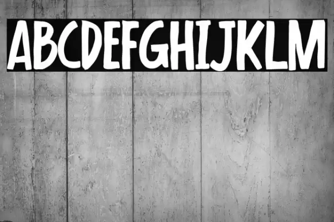 Synthetic Font examples