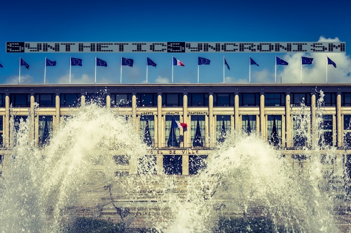 SyntheticSyncronism Font examples
