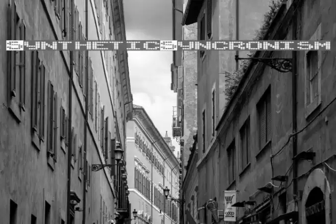 SyntheticSyncronism Font examples