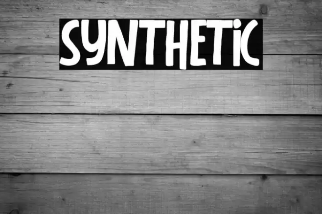 Synthetic Font examples