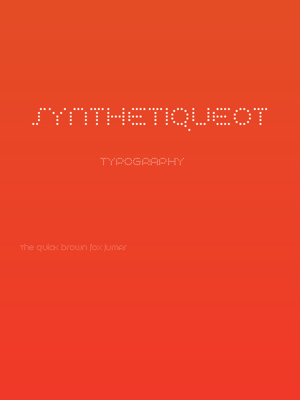 SynthetiqueOT Poster