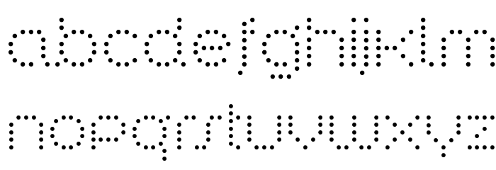 Synthetique Font LOWERCASE