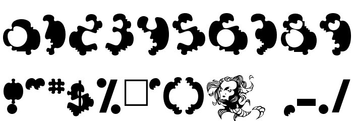 Syntosis フォント その他の文字