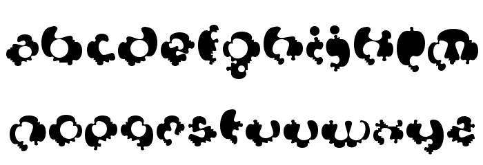 Syntosis フォント 小文字