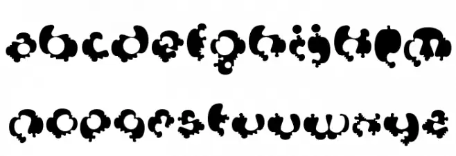Syntosis フォント 小文字