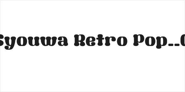 Syouwa Retro Pop__G Logo