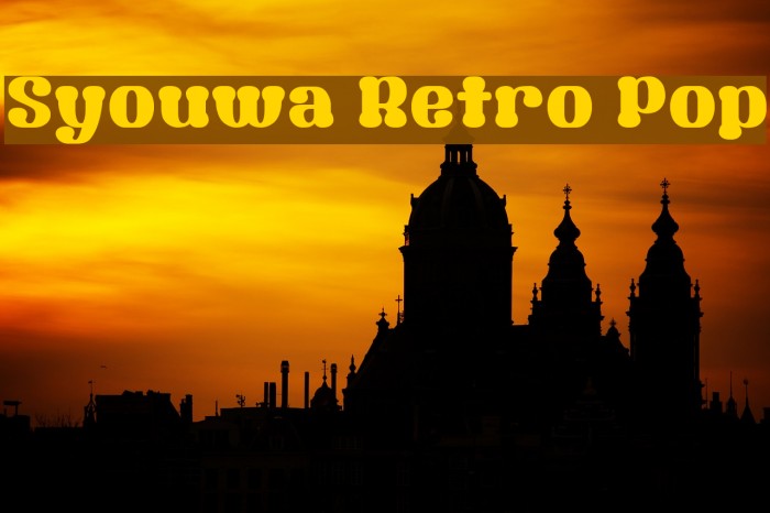 Syouwa Retro Pop Example 2