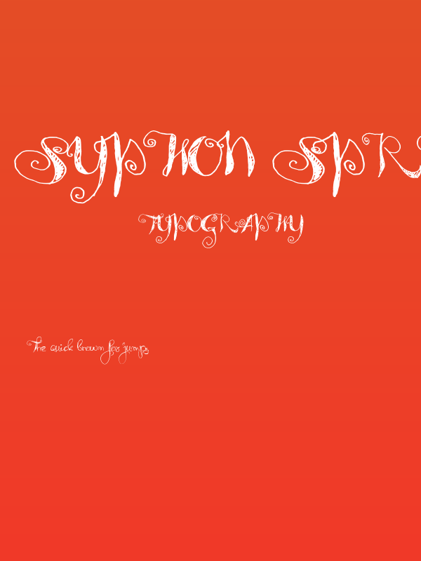 Syphon Spritz Poster
