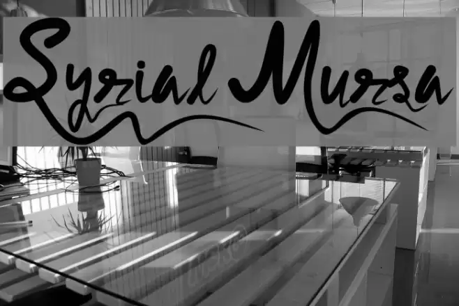 Syrial Mursa Font examples