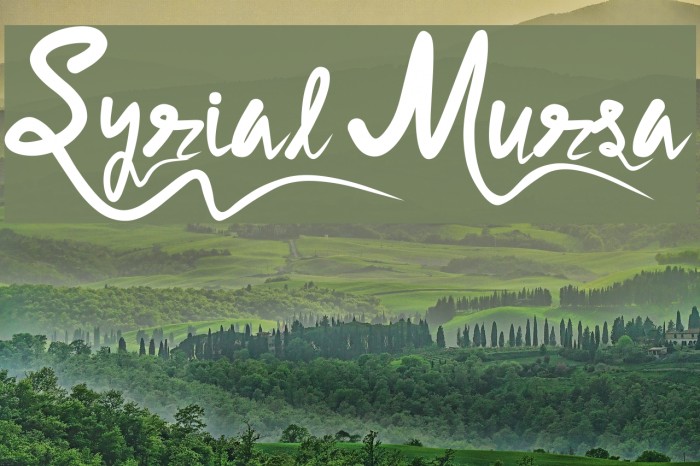 Syrial Mursa Example 3