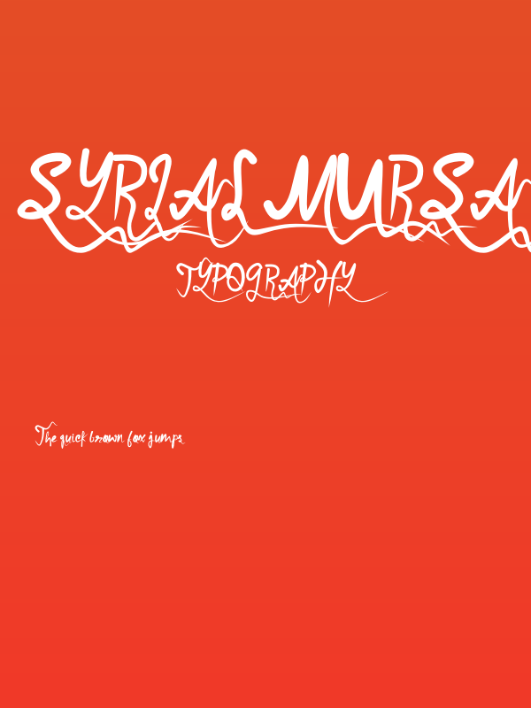 Syrial Mursa Poster