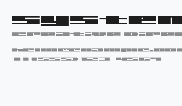 SystemSevenBlack Business Card