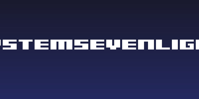 SystemSevenLight Social Header