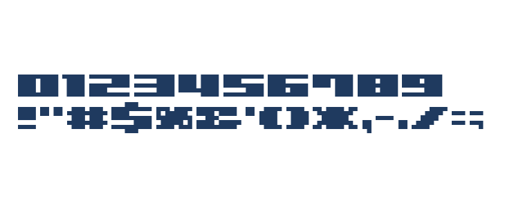 SystemSevenMedium Other Characters