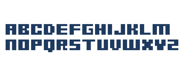 SystemSevenThin Uppercase