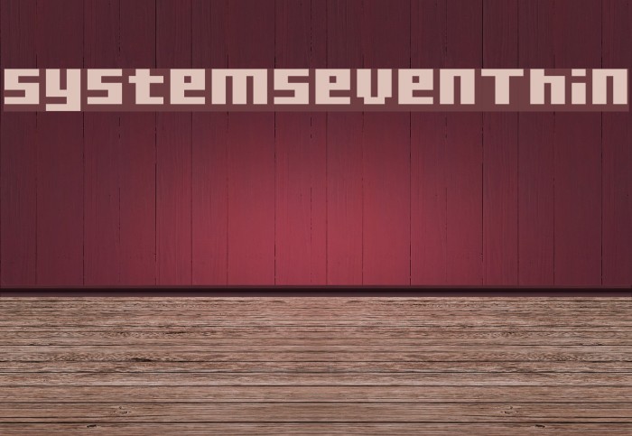 SystemSevenThin Example 3