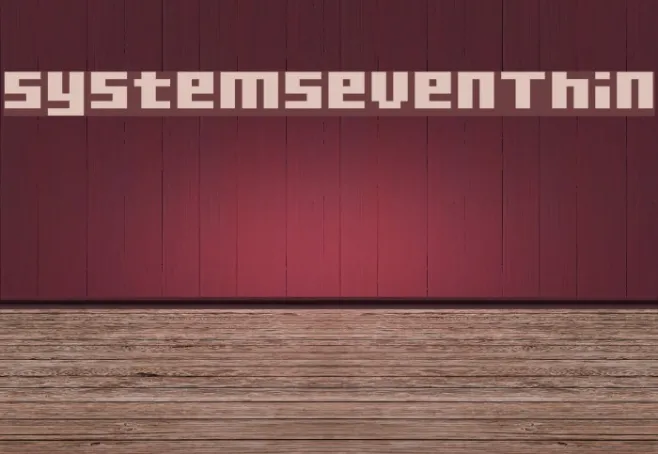 SystemSevenThin Example 3