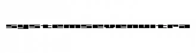 SystemSevenUltra  Fuentes Gratis Descargar