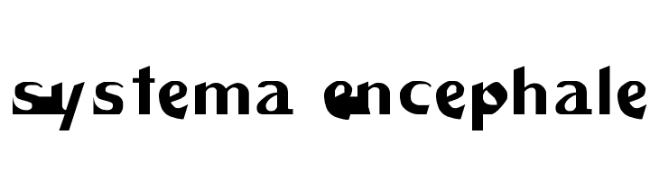 Systema Encéphale  免费字体下载
