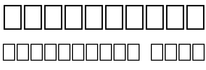 Systeme Robraille Font OTHER CHARS