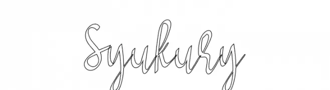 Syukury  Скачать бесплатные шрифты