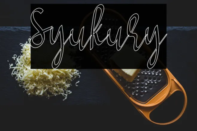 Syukury Example 2
