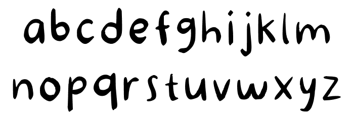 Syvdlv Pencil Regular Шрифта строчной