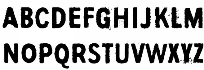 Syyskuu repaleinen Schriftart Groß