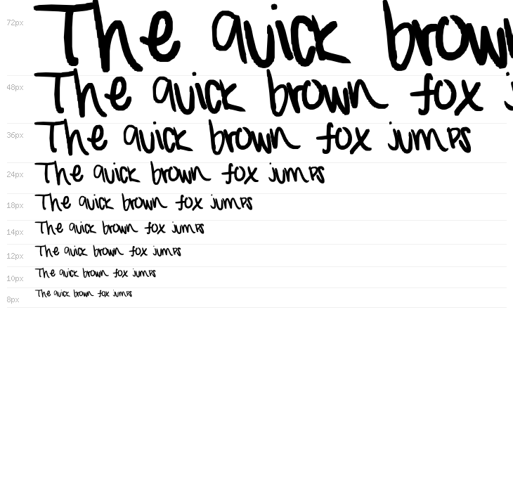 sydanators font! Waterfall