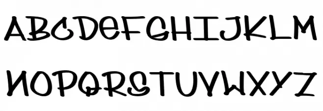 sydney mop style خط أحرف صغيرة