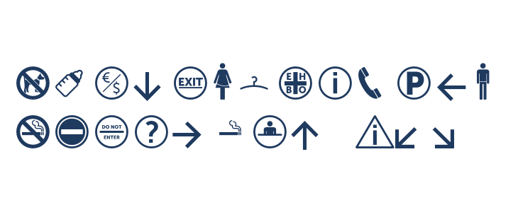 symbol signs Uppercase