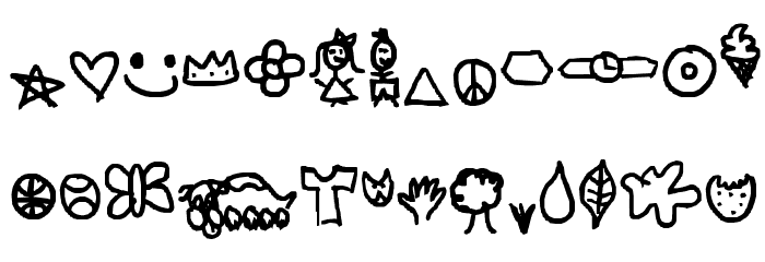 symbolsaresocool Font LOWERCASE