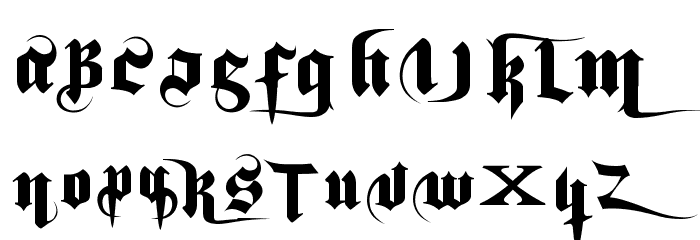 symphonic Font OTHER CHARS