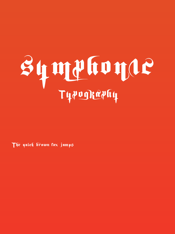 symphonic Poster