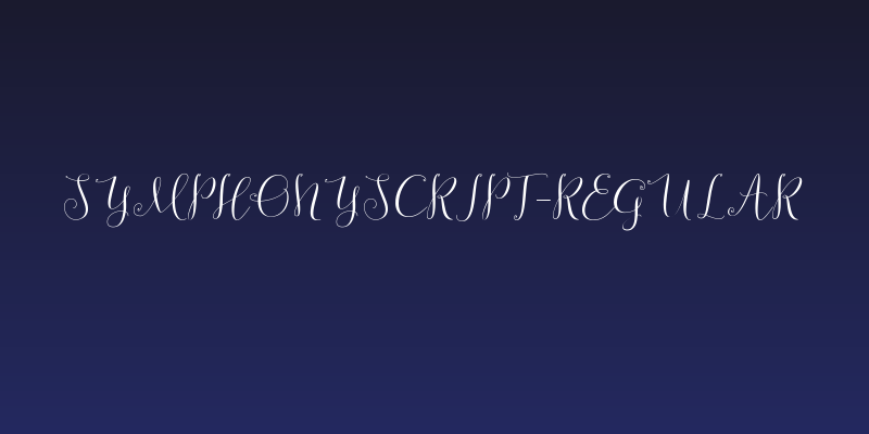 symphonyScript-Regular Social Header