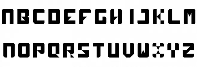 sympul Regular Шрифта ВЕРХНИЙ