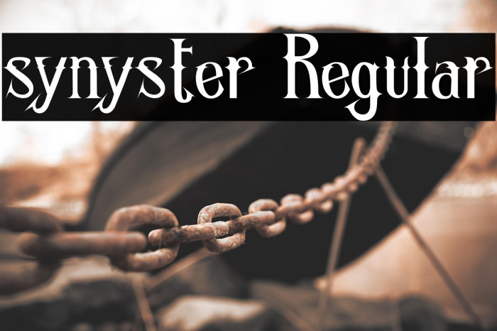 synyster Regular Example 1