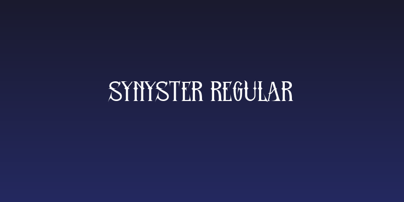 synyster Regular Social Header
