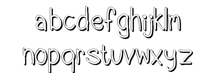 Sz-number2 Font LOWERCASE