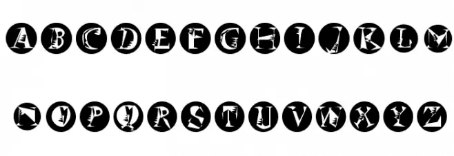 SzeneInFrames Fonte MAIÚSCULAS