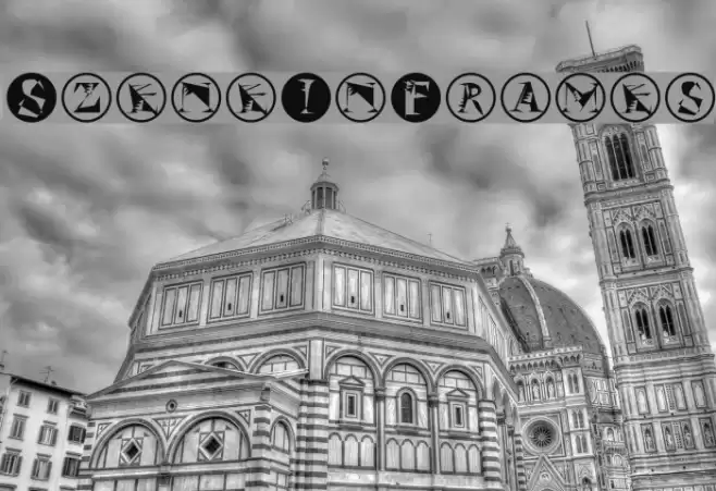 SzeneInFrames Font examples