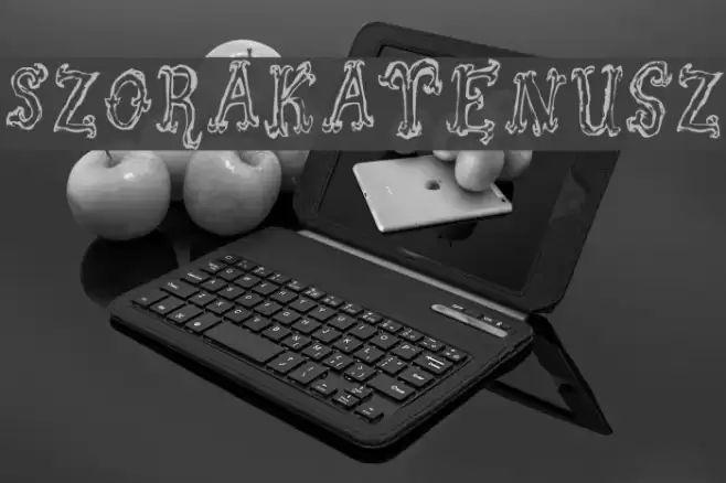 Szorakatenusz Font examples