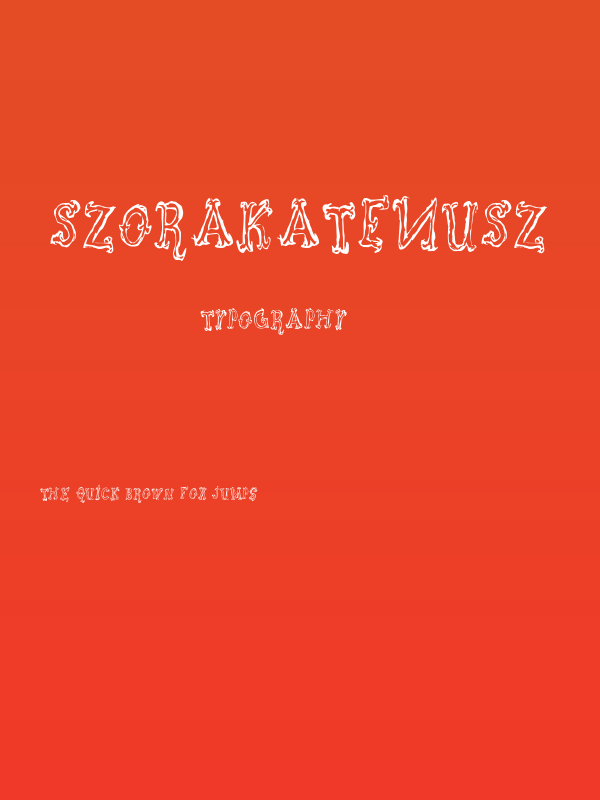 Szorakatenusz Poster