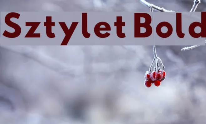Sztylet Bold Example 1