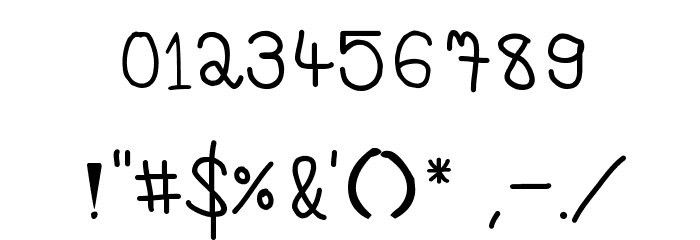 sz-frist Font OTHER CHARS