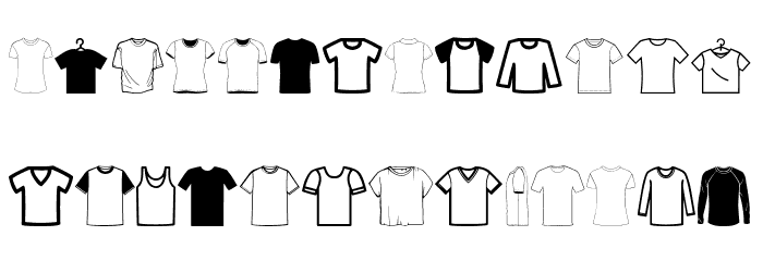 T-shirt Fuentes MAYÚSCULAS